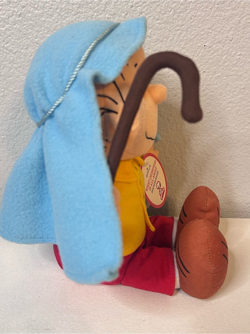 Hallmark Peanuts Linus Shepherd What Christmas Is All About Talking Plush Works - Picture 6 of 10